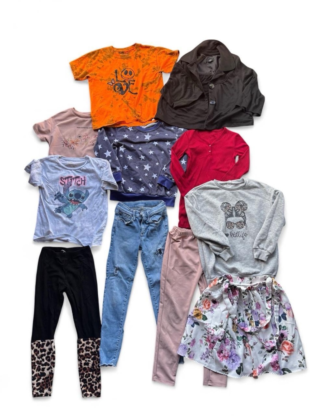 ✨Bundle of 10 kids clothes size 9Y ✨
